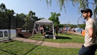 BIKE DEARBORN Dearborn Homecoming bicycle parking 832024 [upl. by Lashonde12]