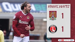 HIGHLIGHTS Northampton Town 1 Charlton Athletic 1 [upl. by Sissel]