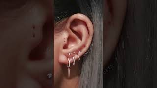 Unveiling Captivating Industrial Piercing Ideas for Stylish Women [upl. by Ennayehc855]