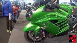 Kawasaki ZZR1400  Motor Bike Expo 2017 [upl. by Zorine956]