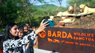 Lets go to Barda Lion Safari A different type of forest from the forest of Gir and Girnar [upl. by Eitsirk]