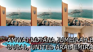 Amwaj Rotana Jumeirah Beach Dubai United Arab Emirates [upl. by Allen]