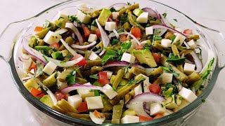 Nunca me canso de comer esta Deliciosa Ensalada de Nopales 😋🥙Cris en la Cocina 👨‍🍳 [upl. by Amla848]