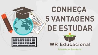 5 Vantagens em estudar na WR Educacional [upl. by Mundy]