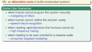 The Learning Problem  What Is Machine Learning  Machine Learning Foundations 機器學習基石 [upl. by Elsie]