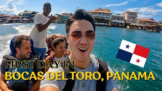 Solo Travel to Panamas Party Beach Town Bocas Del Toro  Best Beaches in Panama Travel Vlog [upl. by Farrar]