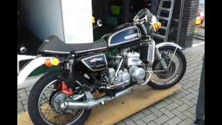 Start of Yamaha XS750 [upl. by Dahle]