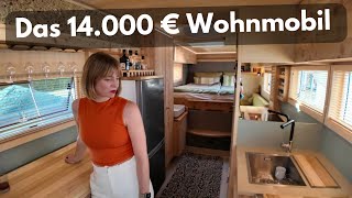 Allgäuer Handwerksmeister 54 baut das 14000 € LUXUS WOHNMOBIL neben der Arbeit [upl. by Iorgos]