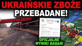 ZAKAZANE ŚRODKI W UKRAIŃSKIM ZBOŻU  rolnicy mieli rację [upl. by Leisha957]