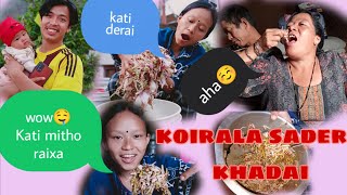 Koirala ko aachar 😲 wow eakdam mithofirst time yati mitho khaya❤️ [upl. by Hplodnar618]