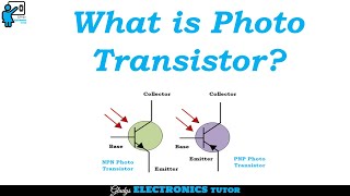 What is Photo Transistor [upl. by Aitropal]