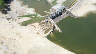 Michigan lakes disappear after historic flood causes dam failures [upl. by Ferrick]