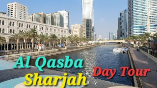 Al Qasba Sharjah UAE  Day Tour Qanat AL Qasba  Sharjah City  UAE [upl. by Faustine]