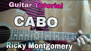 Ricky Montgomery  Cabo  Easy Guitar Tutorial LessonChordsHow to play [upl. by Arahas]