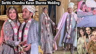 Surbhi Chandna Karan Sharma wedding  Surbhi Chandna marriage  surbhi chandna wedding look [upl. by Noicnecsa]