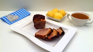 Krustenbraten mit Malzbiersoße  zubereitet im TM5 mit der GuidedCookingFunktion [upl. by Atiuqaj]