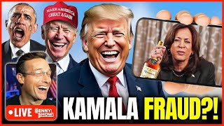 Kamala Campaign EXPOSED as Scam To DEFRAUD Democrats  Spiraling Drunk Kamala Posts Slurring RANT 🤣 [upl. by Packer]