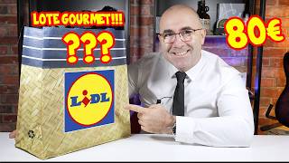 Probando un LOTE GOURMET del LIDL 😯 80 EUROS  valieron la pena [upl. by Anitsirhk1]