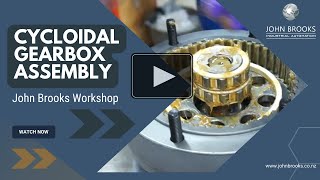 Cycloidal Gearbox Assembly  From John Brooks workshop [upl. by Lovato]