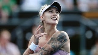 Polona Hercog Match Point Fabulous  İstanbul Cup 2018 Semi Final Match [upl. by Kendra]