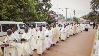 Entrance Procession during the kampala Archdiocese Priestly and Diaconate Ordinations 2024 [upl. by Areikahs767]