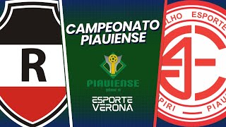 RIVER X 4 DE JULHO  RODADA 06  piauiense 2024 [upl. by Grunberg]