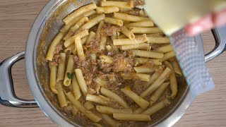 PASTA ALLA GENOVESE ricetta originale di Napoli con gli ziti spezzati [upl. by Dnaltruoc]