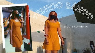 Como hacer un vestido con escote cuadrado 🌻 Sin cremallera ni botontes YLCTheOnly [upl. by Kathryne]