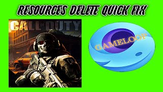 Quick Fix Gameloop Resources Delete Automatically 🔴 [upl. by Anaidirib]