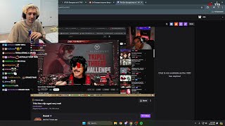 xQc reacts to this Dr Disrespect clip aged very poorly [upl. by Nyad]