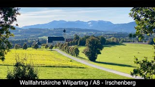 Vom Irschenberg nach Traunstein in 4K [upl. by Naugal]