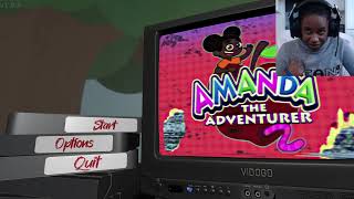 THIS NEW GAME IS BUGGY AS HELL  Amanda the Adventurer 2 [upl. by Capone]