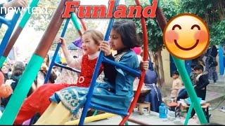 Funland kids  swing  new YouTube funland video 2024 [upl. by Etirugram]