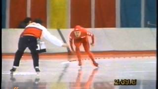 Winter Olympic Games Calgary 1988  5 km Shimizu  Hwang [upl. by Brockie]