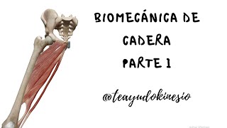 Biomecánica de cadera parte 1 movimientos y anatomía [upl. by Mareah]