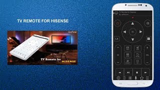 TV REMOTE FOR HISENSE [upl. by Derdle643]