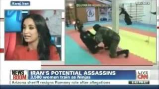 CNN Iran Has Female NINJAS That Could Be Used As ASSASSINS DUN DUN DUNmp4 [upl. by Anihc509]