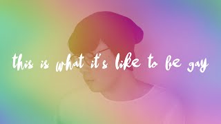 this is what its like to be gay Lyric Video  Rosendale [upl. by Ibor583]