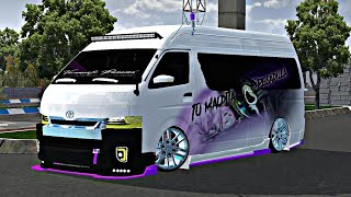 Mod Toyota Hiace 😈🔥  Bus Simulator Indonesia [upl. by Yhotmit161]