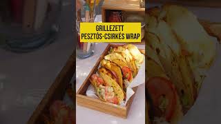 SPAR  Inspirációk a Street Kitchentől  Grillezett pesztóscsirkés wrap [upl. by Clere]