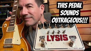 THIS PEDAL SOUNDS TOTALLY OUTRAGEOUS SOLID GOLD FX LYSIS [upl. by Neneek4]