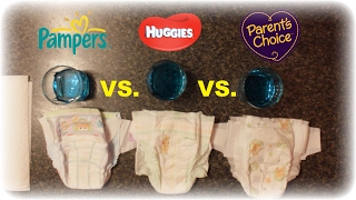 Diaper Comparison  Baby Product Review [upl. by Yelekreb]