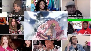 Aokiji saves Smoker Reaction Mashup  Aokiji amp Smoker vs Doflamingo One Piece [upl. by Wyatan]