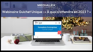 Webinaire Médialex sur les impacts du passage au Guichet Unique de lINPI en 2023 [upl. by Airom993]