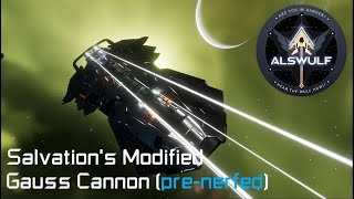 Elite Dangerous Odyssey  Salvations Modified Gauss Cannon 24092021 [upl. by Aliam]