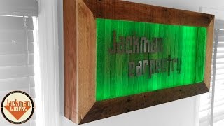 LED Lighted Logo Shadow Box [upl. by Tomkiel341]