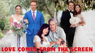 Love Steps Out of the Screen Sam Heughan and Caitríona Balfe A Happy Family [upl. by Nyledam]