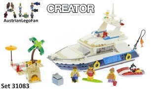 Lego Creator 31083 Cruising Adventures Speed Build [upl. by Alenairam]