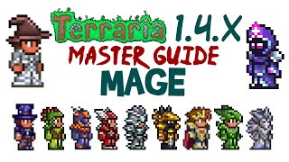 Best Terraria 14x Mage Guide Master Mode Mage Loadout Guide 140 to 143144 [upl. by Donica479]