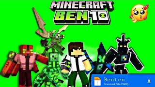 Minecraft ben 10 all omnitrix mod 120121 download mediafıre😍 [upl. by Corenda360]